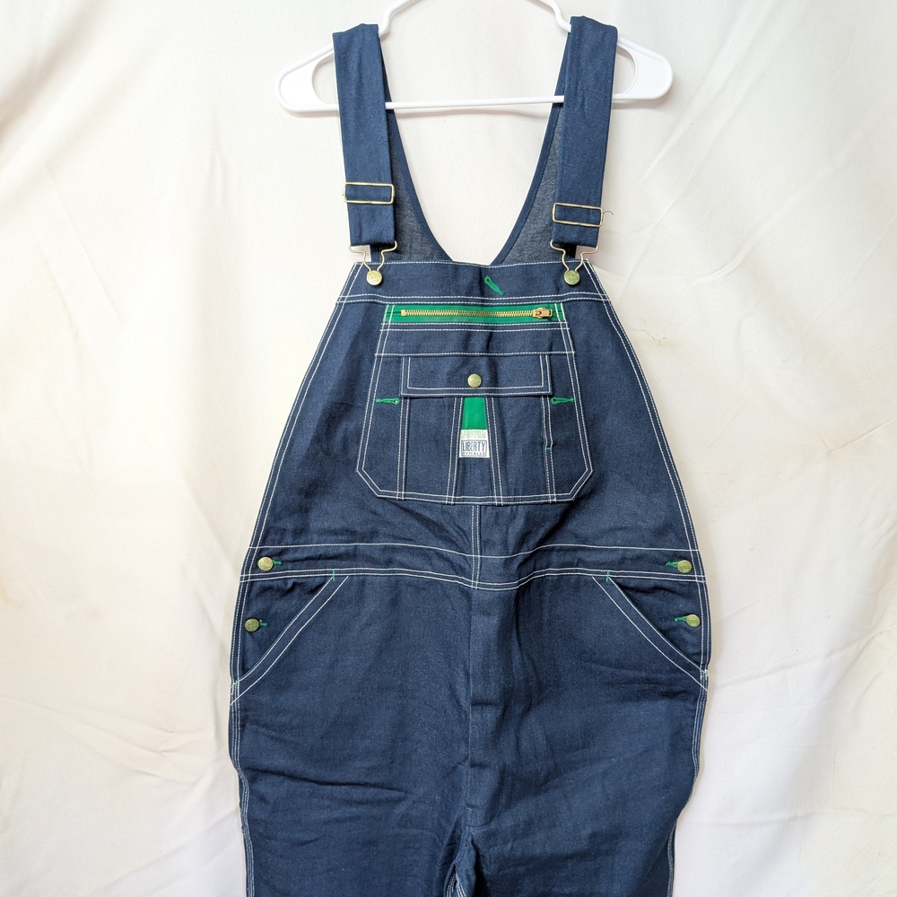 Liberty Denim Overalls Mens Size 44x32 Like New